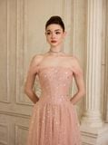  OZELIA Off Shoulder Tulle Dress 