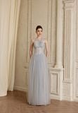  SAVIRA Embellished Tulle Maxi Dress 