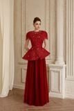  IVRESSE Embellished Lace Set 