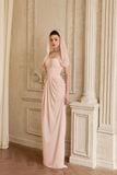  MORVEN Draped Hood Maxi Dress 