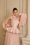  ORELISSE Strapless Flared Top 