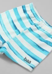 Quần Short Sơ Sinh Bé Trai Trắng Sọc Xanh