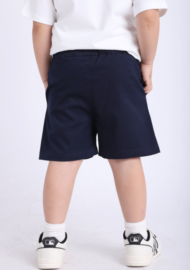 Quần Short Khakis Bé Trai Navy 03