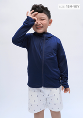 Áo Khoác Chống Nắng Tia UV Bé Trai Navy