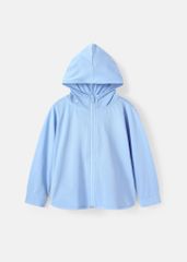 Áo Khoác Chống Nắng Tia UV Bé Gái Xanh Nhạt