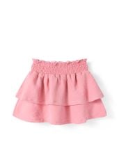 Chân Váy Quần Smocking Bé Gái Hồng Nhạt