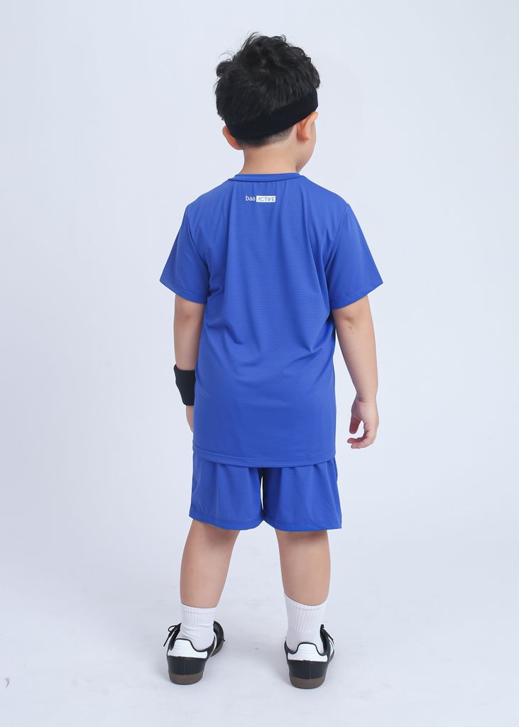 Set Thun Thể Thao Cho Bé Siêu Mát Ultra Cool Xanh