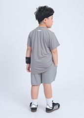 Set Thun Thể Thao Cho Bé Siêu Mát Ultra Cool Xám