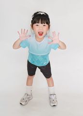 Set Thể Thao Siêu Nhẹ Ultra Light Cho Bé (Xanh Nhạt + Đen)