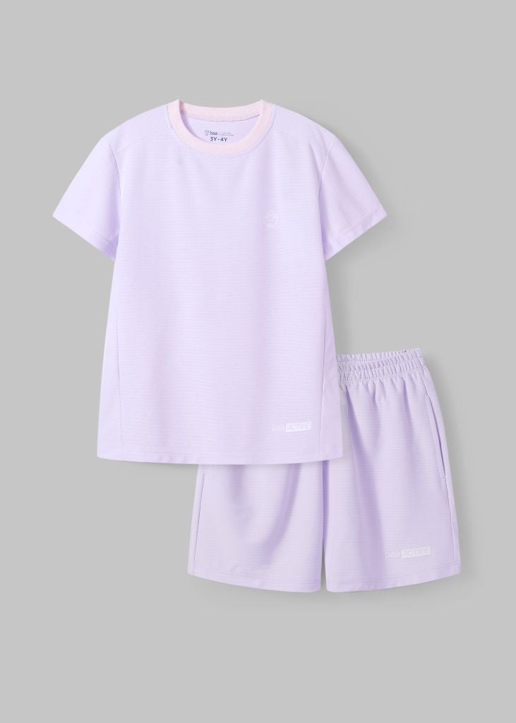 Set Thun Thể Thao Cho Bé Siêu Nhẹ Ultra Light Tím UC-SE13N-04