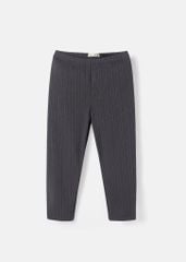 Quần Legging Bé Gái Thun Gân Xám Đậm GC-QU32D-09