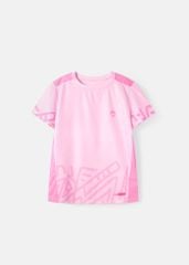 Áo Thun Thể Thao Cho Bé Siêu Nhẹ Ultra Light Hồng Hoạ Tiết Doodle