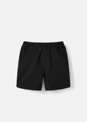 Quần Short Thun Bé Trai Đen 01