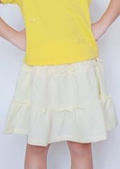 Chân Váy Quần Bé Gái Trắng Kem