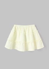 Chân Váy Quần Bé Gái Trắng Kem