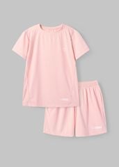 Set Thun Thể Thao Cho Bé Siêu Mát Ultra Cool Hồng Nhạt