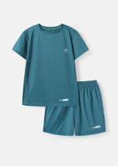 Set Thun Thể Thao Cho Bé Siêu Mát Ultra Cool Xanh Teal Đậm