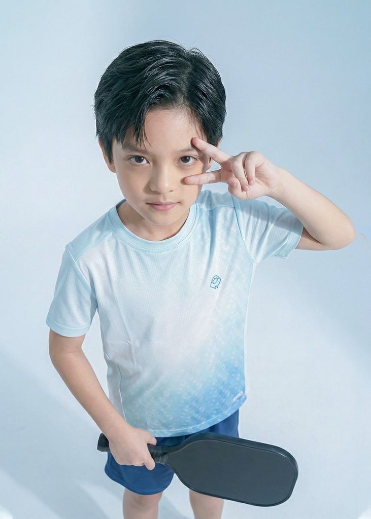 Set Thể Thao Cho Bé Siêu Nhẹ Ultra Light Ombre (Xanh Biển + Xanh Navy)