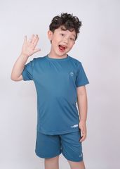 Set Thun Thể Thao Cho Bé Siêu Mát Ultra Cool Xanh Teal Đậm