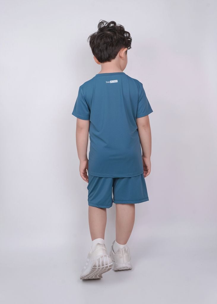 Set Thun Thể Thao Cho Bé Siêu Mát Ultra Cool Xanh Teal Đậm