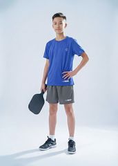 Set Thun Thể Thao Cho Bé Siêu Mát Ultra Cool Xanh Phối Xám