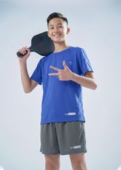 Set Thun Thể Thao Cho Bé Siêu Mát Ultra Cool Xanh Phối Xám