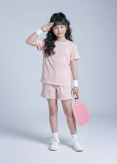 Set Thun Thể Thao Cho Bé Siêu Mát Ultra Cool Hồng Đào