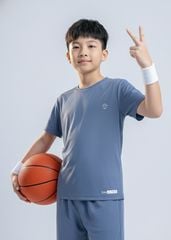 Set Thun Thể Thao Cho Bé Siêu Mát Ultra Cool Xanh Steel