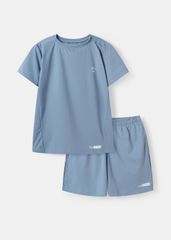 Set Thun Thể Thao Cho Bé Siêu Mát Ultra Cool Xanh Steel