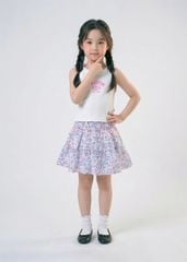 Áo Ba Lỗ Bé Gái Gân Trắng Saigon