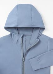 Áo Khoác Chống Nắng Tia UV Siêu Mát Ultra Cool Bé Trai Xám Xanh