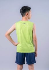 Áo Thể Thao Cộc Tay Bé Trai Siêu Nhẹ Ultra Light Xanh Lá