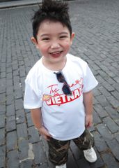 Áo Thun Form Rộng Cho Bé 210gsm Trắng Tự Hào Việt Nam (Typo)