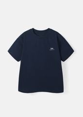 Áo Thun Form Rộng Bé Trai Navy 02