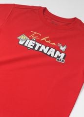 Áo Thun Form Rộng Cho Bé 210gsm Đỏ Tự Hào Việt Nam (Typo)