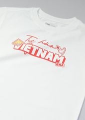 Áo Thun Form Rộng Cho Bé 210gsm Trắng Tự Hào Việt Nam (Typo)