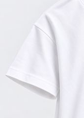 Bộ Áo Thun Form Rộng Cotton Mát Cool Jade Phối Quần Da Cá (Cơm Tấm + Navy)
