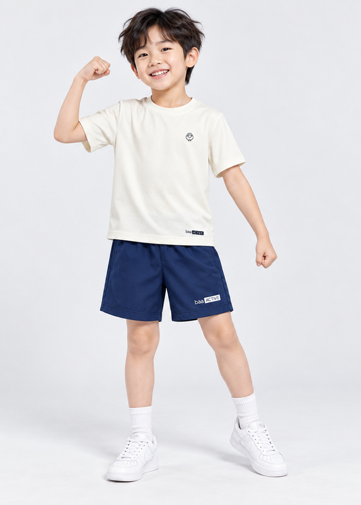 Áo Thun Thể Thao Bé Trai Siêu Mát Ultra Cool Be*
