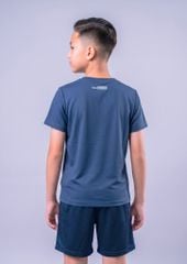 Áo Thun Thể Thao Bé Trai Siêu Mát Ultra Cool Navy
