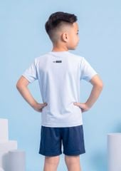 Áo Thun Thể Thao Bé Trai Siêu Mát Ultra Cool Xanh Biển