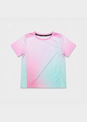 Áo Thun Thể Thao Cho Bé Siêu Nhẹ Ultra Light Hồng Halftone Dots