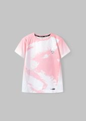 Áo Thun Thể Thao Cho Bé Siêu Nhẹ Ultra Light Hồng Hoạ Tiết Tie Dye