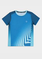 Áo Thun Thể Thao Cho Bé Siêu Nhẹ Ultra Light Navy Geometric Lines