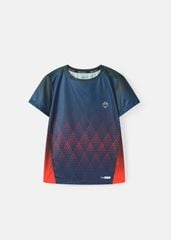 Áo Thun Thể Thao Cho Bé Siêu Nhẹ Ultra Light Navy Hoạ Tiết Halftone