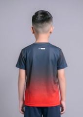 Áo Thun Thể Thao Cho Bé Siêu Nhẹ Ultra Light Navy Hoạ Tiết Halftone