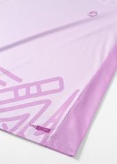 Áo Thun Thể Thao Cho Bé Siêu Nhẹ Ultra Light Tím Hoạ Tiết Doodle