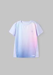 Áo Thun Thể Thao Cho Bé Siêu Nhẹ Ultra Light Tím Nhạt Ombre 02
