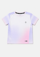 Áo Thun Thể Thao Cho Bé Siêu Nhẹ Ultra Light Tím Ombre Halftone Dots