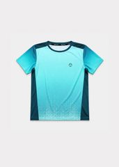 Áo Thun Thể Thao Cho Bé Siêu Nhẹ Ultra Light Xanh Halftone