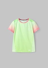 Áo Thun Thể Thao Cho Bé Siêu Nhẹ Ultra Light Xanh Hồng Ombre